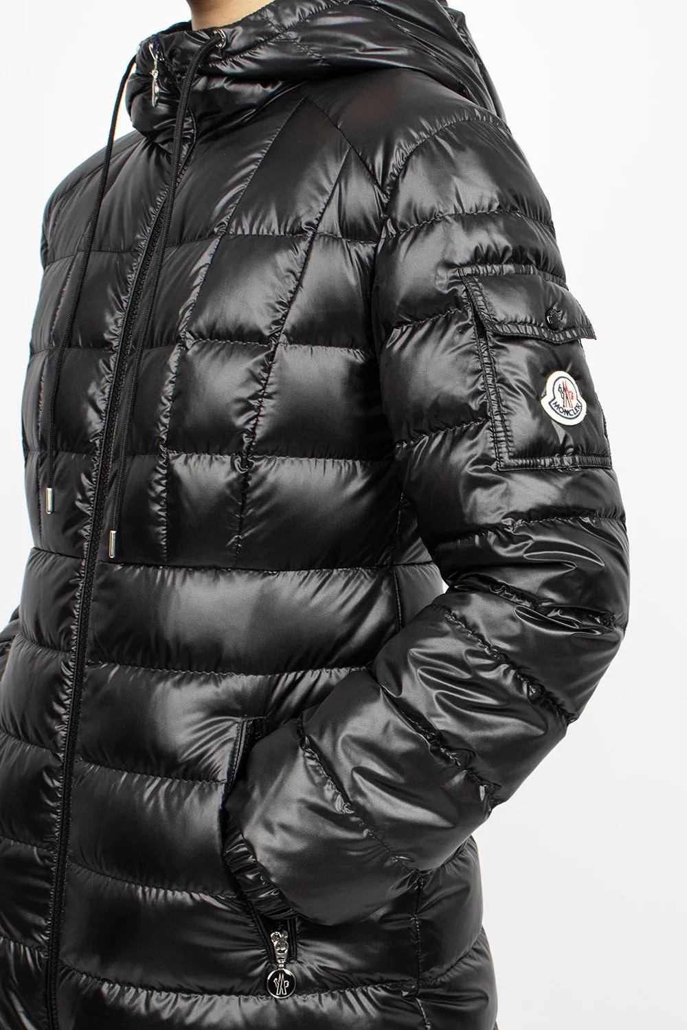 Amintore Long Down Jacket Black