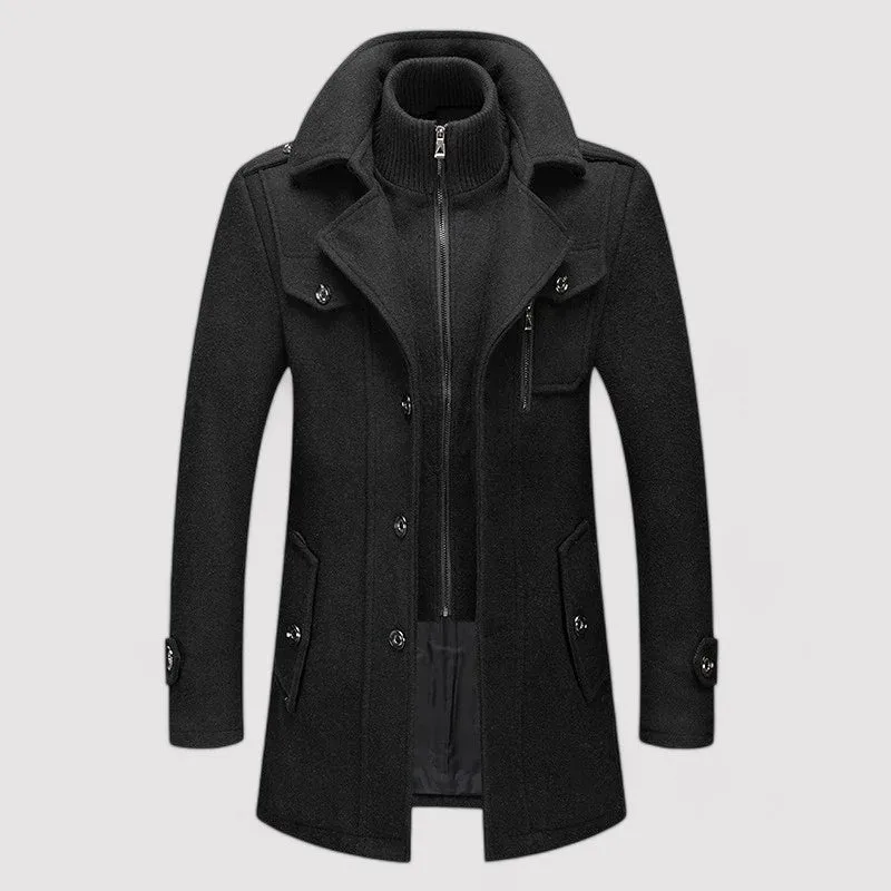 Ancien | Men's Wool Trench Coat