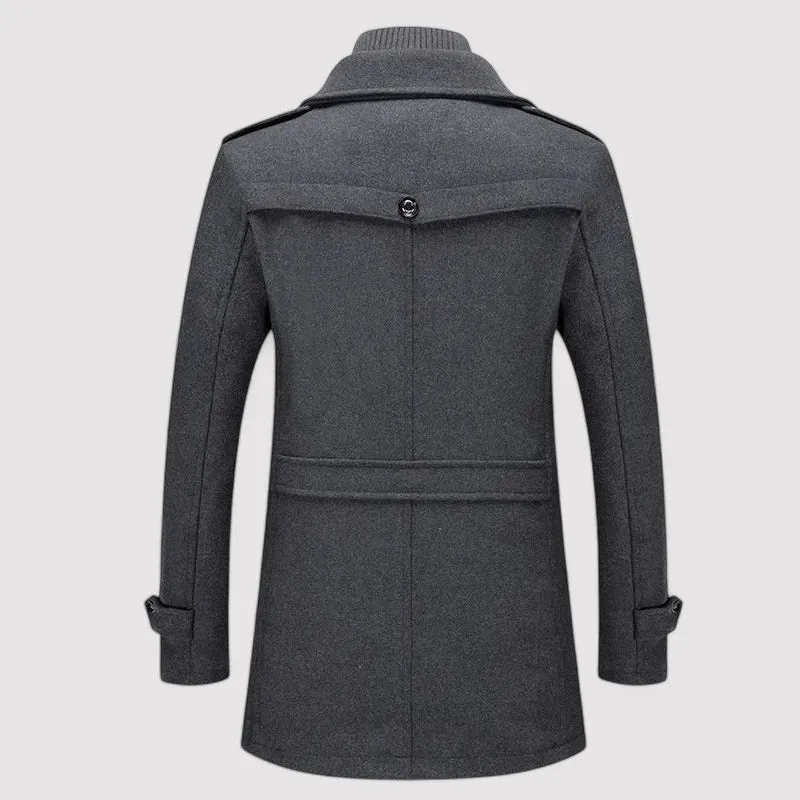 Ancien | Men's Wool Trench Coat