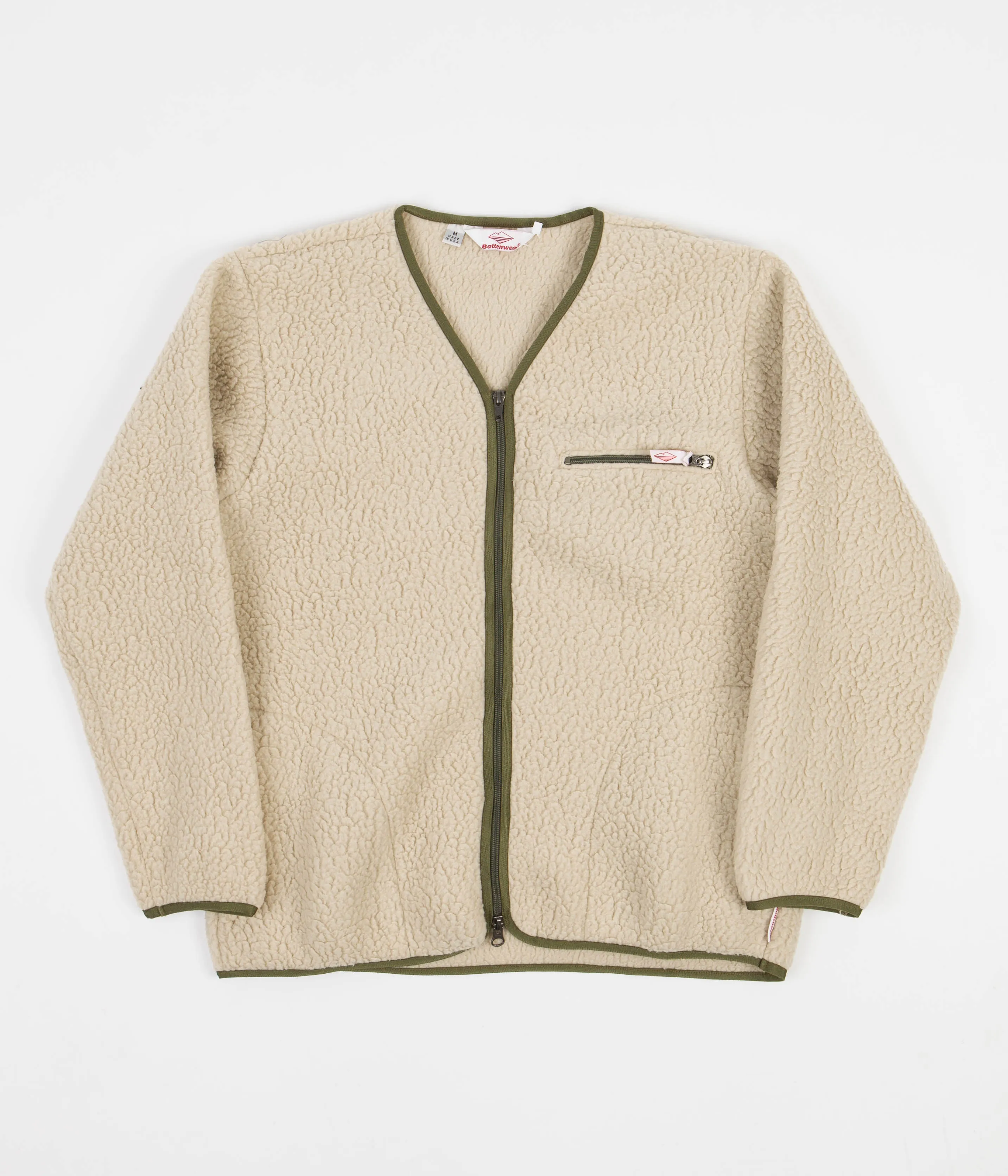 Battenwear Lodge Cardigan - Natural