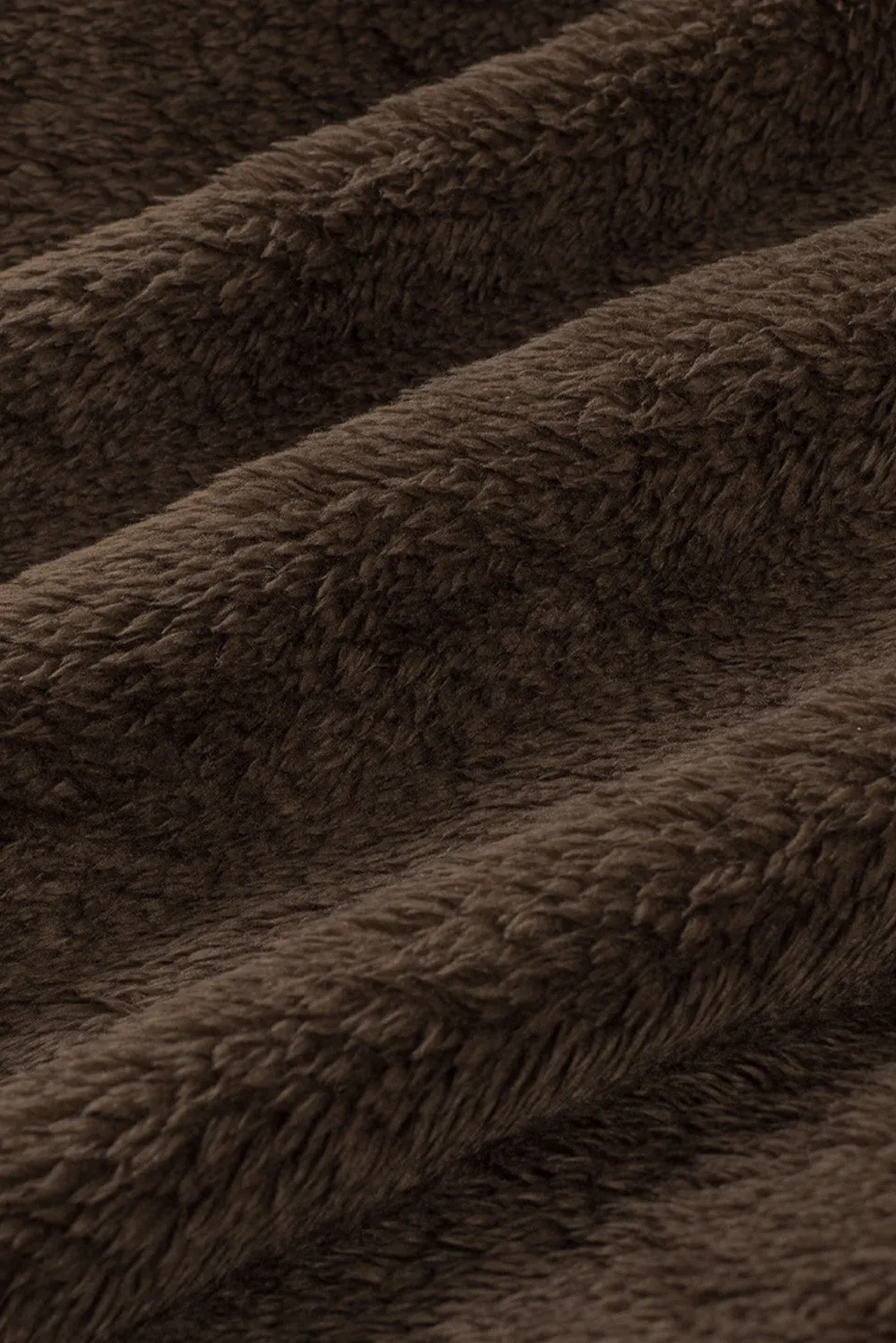 Brown Fleece Coat