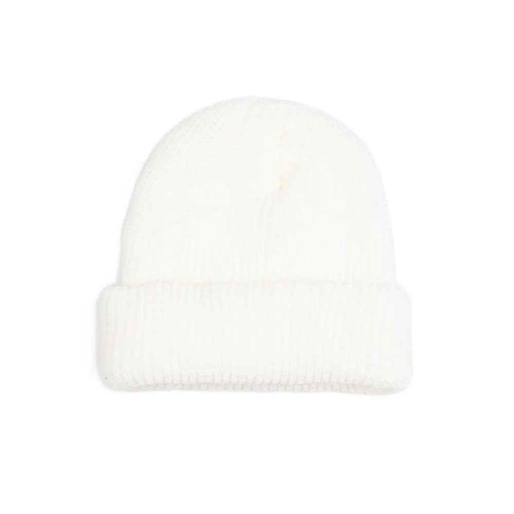 BSR INT LOGO BEANIE WHITE