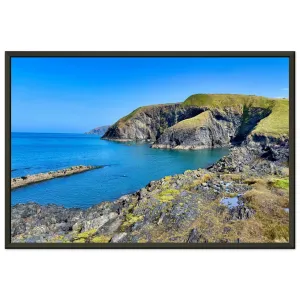 Ceibwr Bay Classic Matte Paper Metal Framed Poster Wall Art