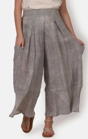 Checked Culotte