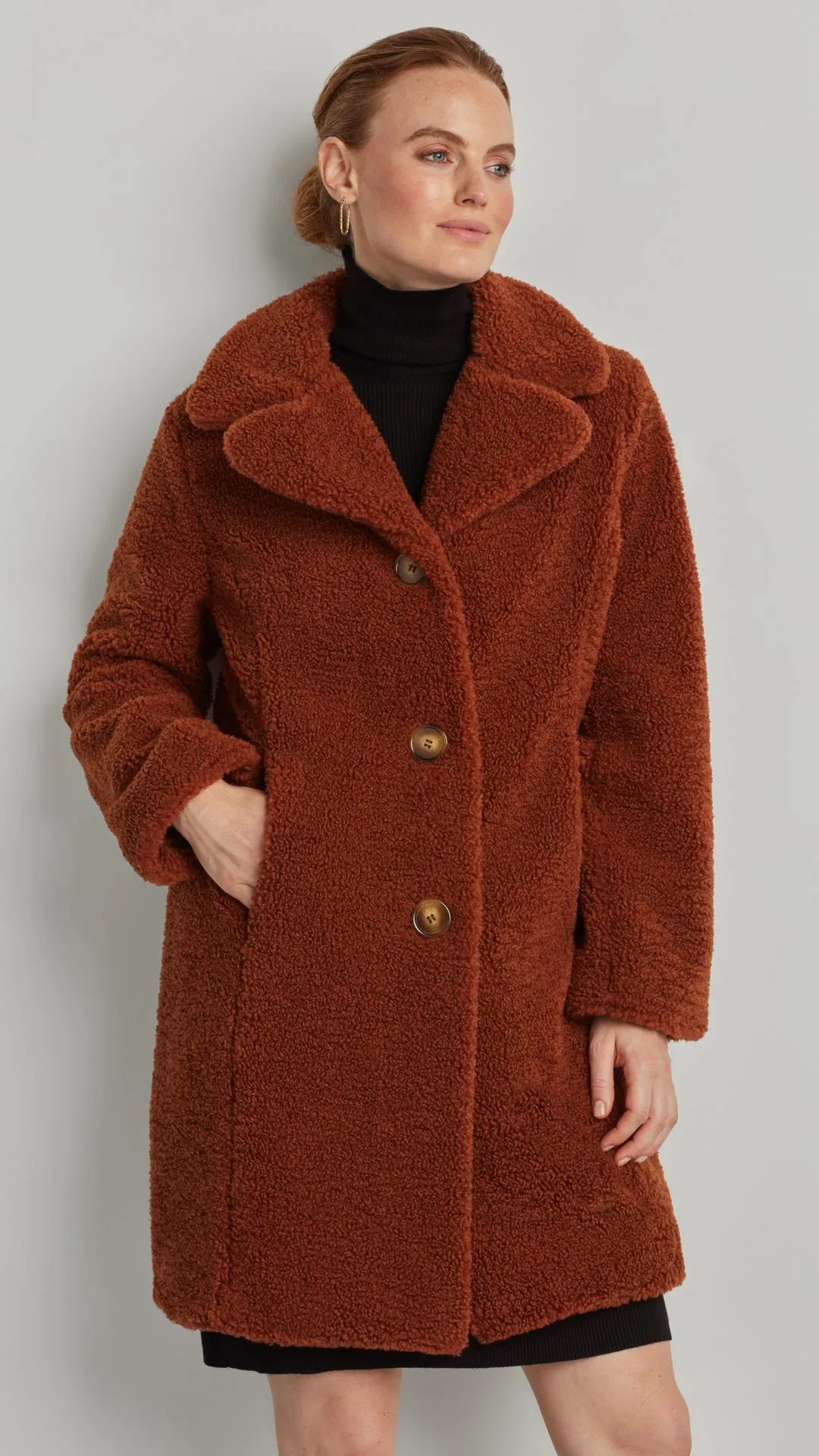 COZY SHERPA TEDDY JACKET