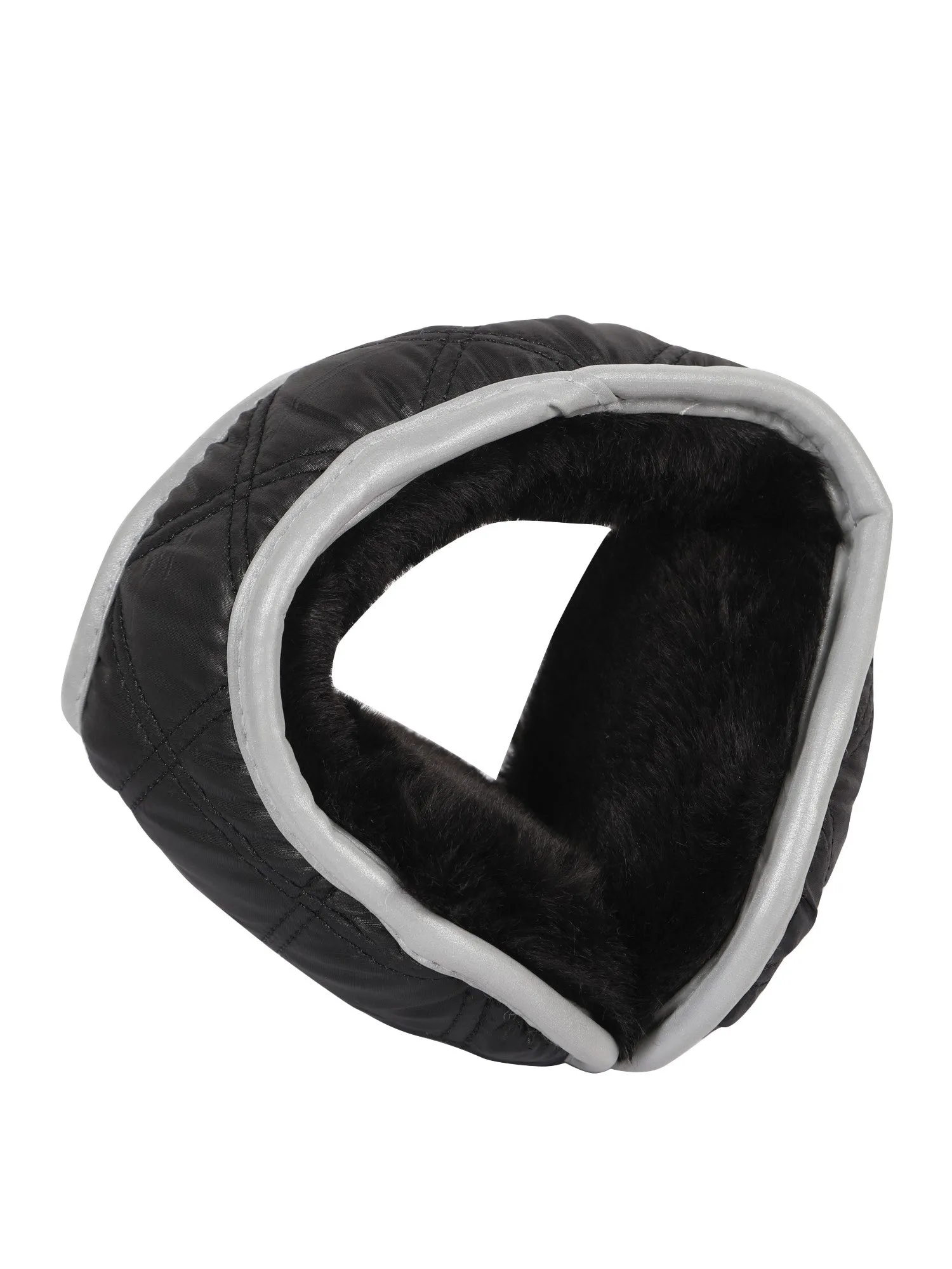 Fabseasons Foldable Winter Ear Muffs for Men & Women: Portable with Reflective Strip