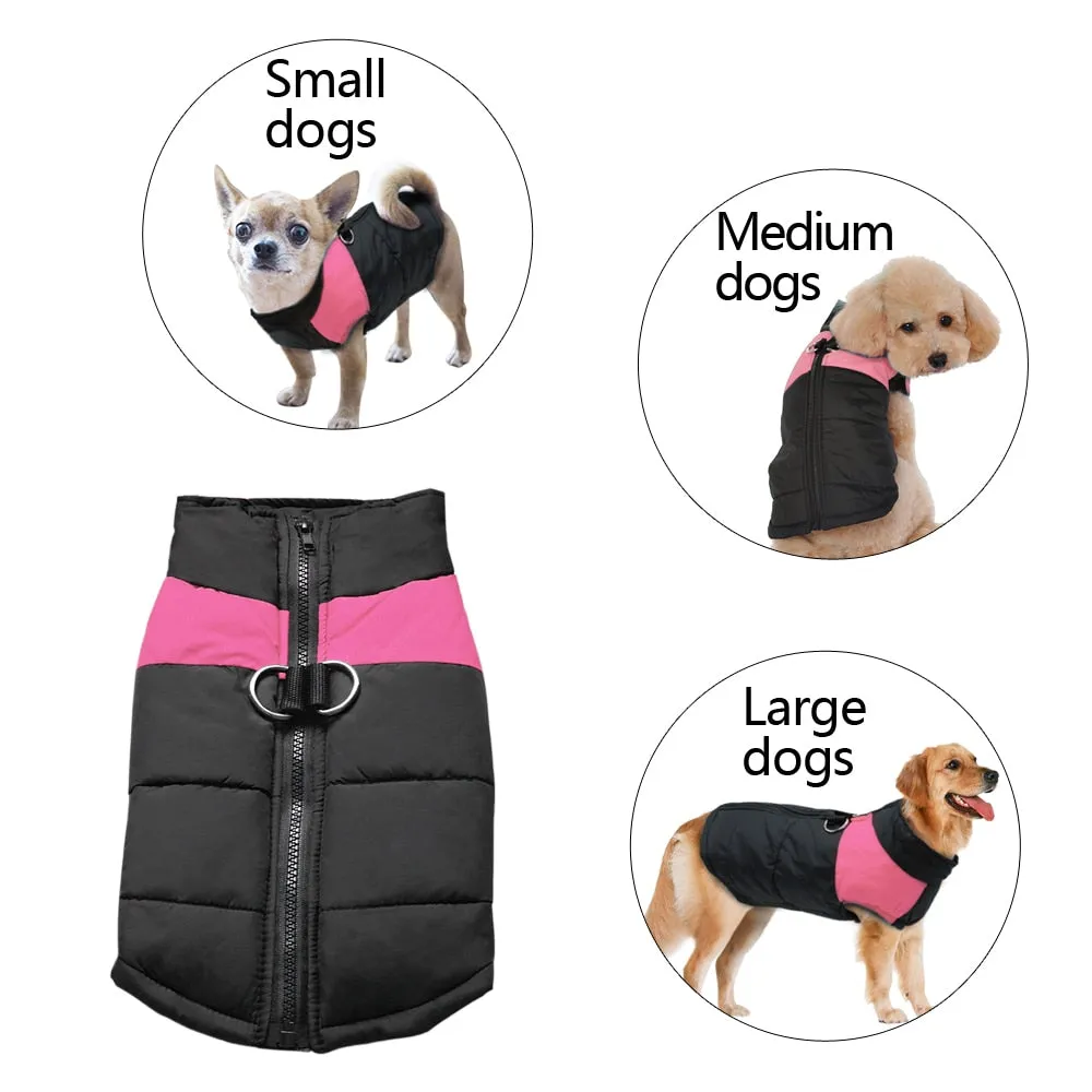 Funki Buys | Dog Jackets | Warm Padded Waterproof Dog Vests