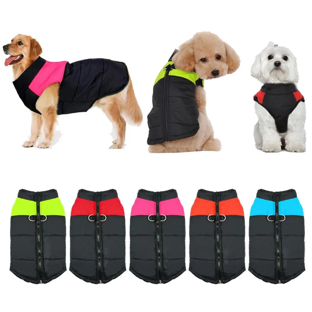 Funki Buys | Dog Jackets | Warm Padded Waterproof Dog Vests