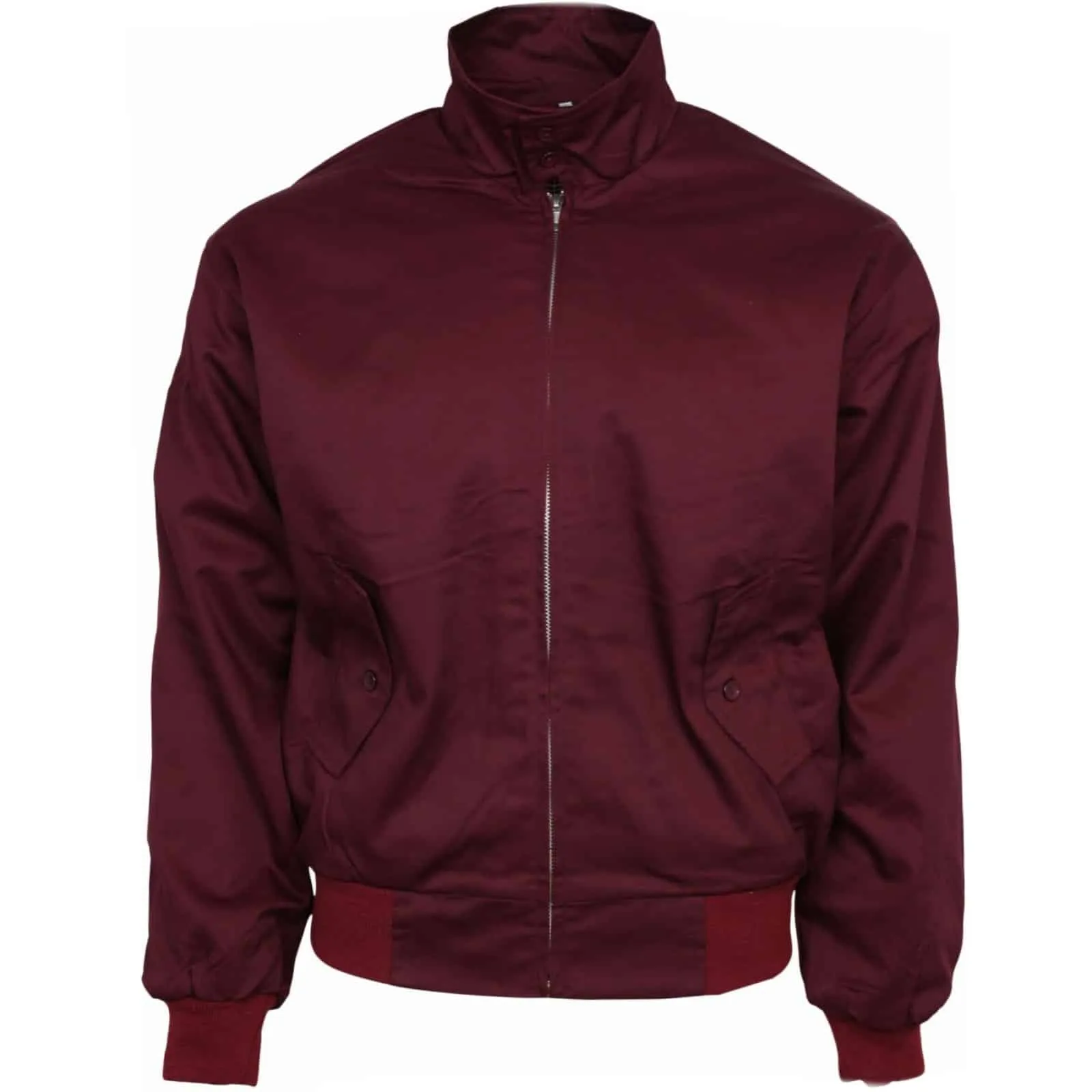 Harrington Jacket Burgundy by Relco London