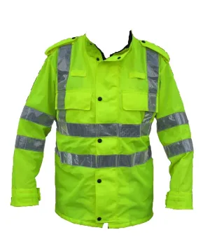 Hi Viz Vis Lightweight Reflective Traffic Overcoat Walking Recovery LW03AN