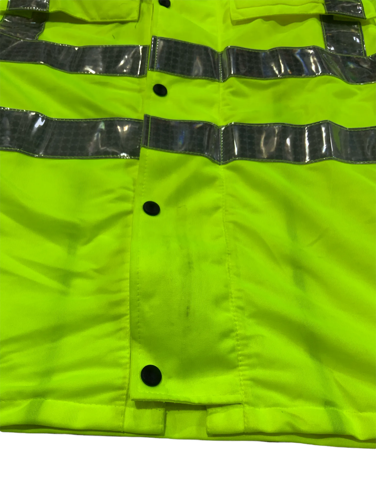 Hi Viz Vis Lightweight Reflective Traffic Overcoat Walking Recovery LW11B