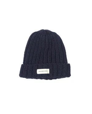 Merino Wool Beanie | Navy