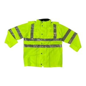 New Hi Viz Vis Lightweight Reflective Traffic Overcoat Walking Recovery LW11N