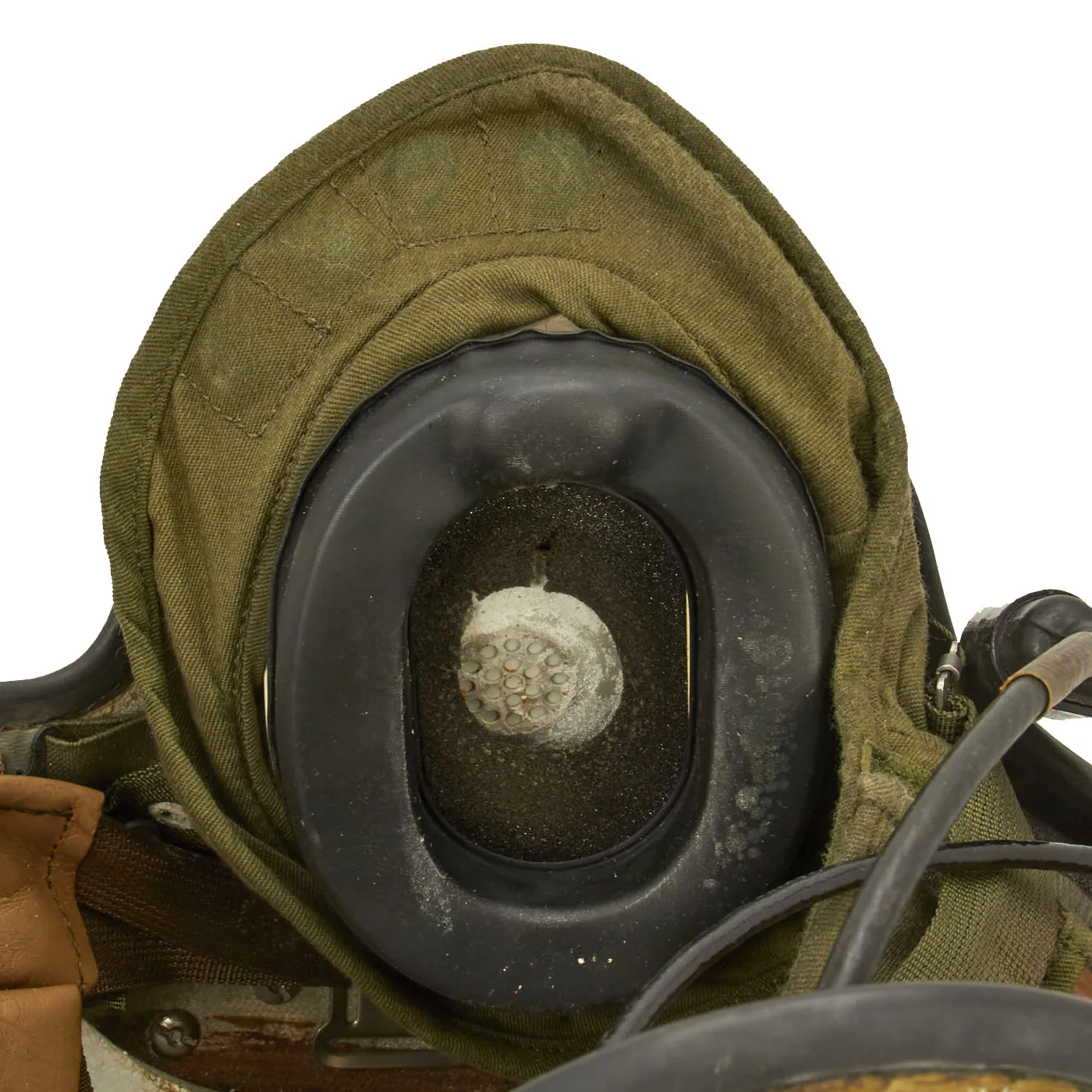 Original U.S. Vietnam War US Navy Helicopter Combat Support Squadron 9 Gentex SPH-4 Helicopter Helmet - HC-9