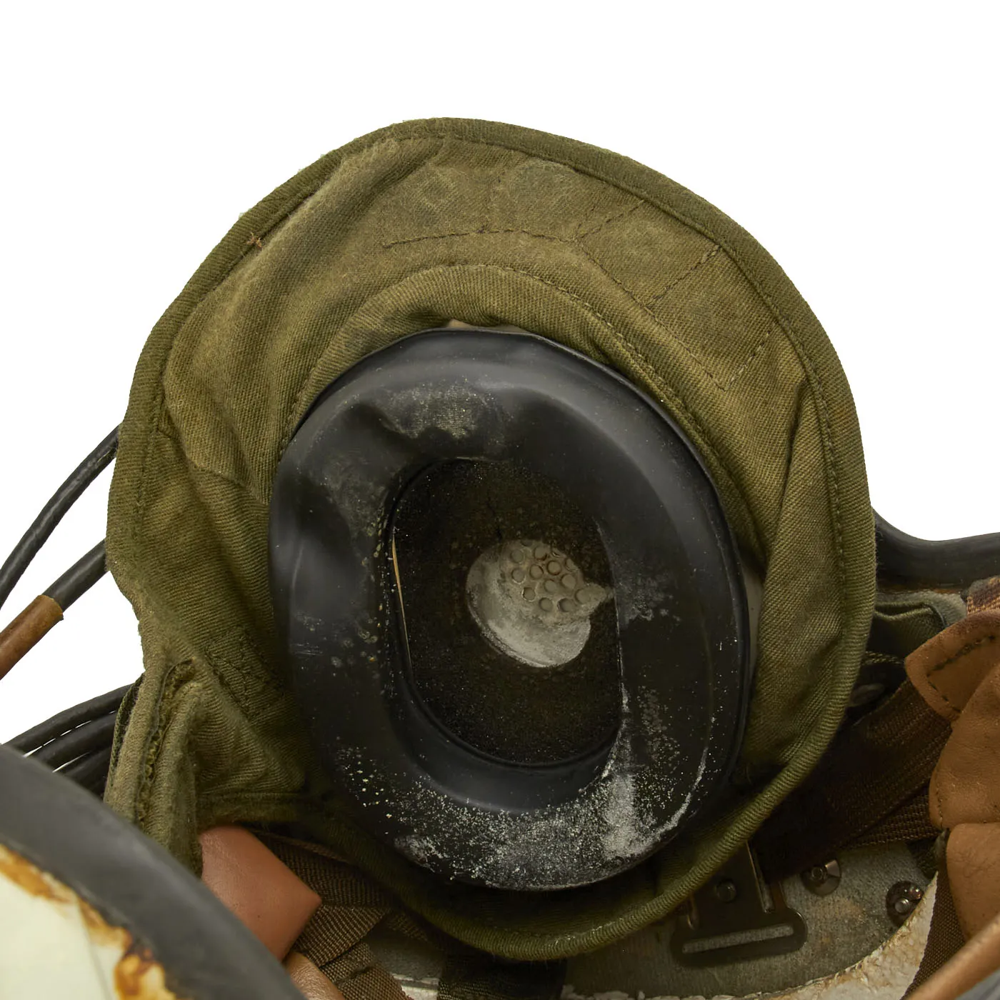 Original U.S. Vietnam War US Navy Helicopter Combat Support Squadron 9 Gentex SPH-4 Helicopter Helmet - HC-9