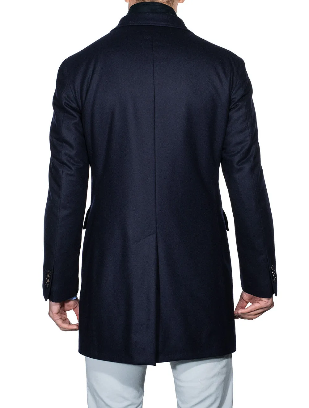 Overcoat With Insert Navy