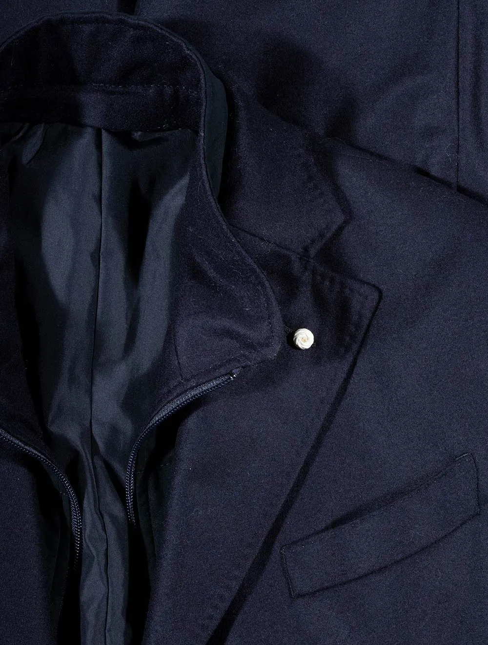 Overcoat With Insert Navy