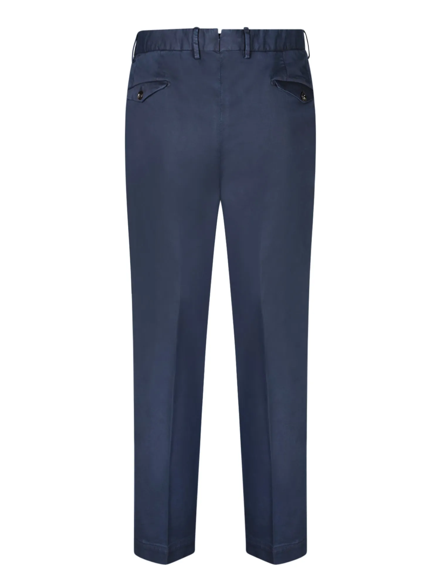 Scilla Satin Blue Trousers