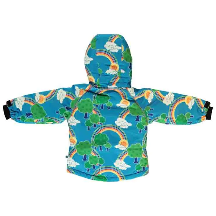 Smafolk Winter Coat - Rainbow Blue