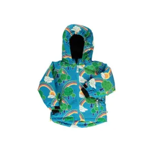 Smafolk Winter Coat - Rainbow Blue