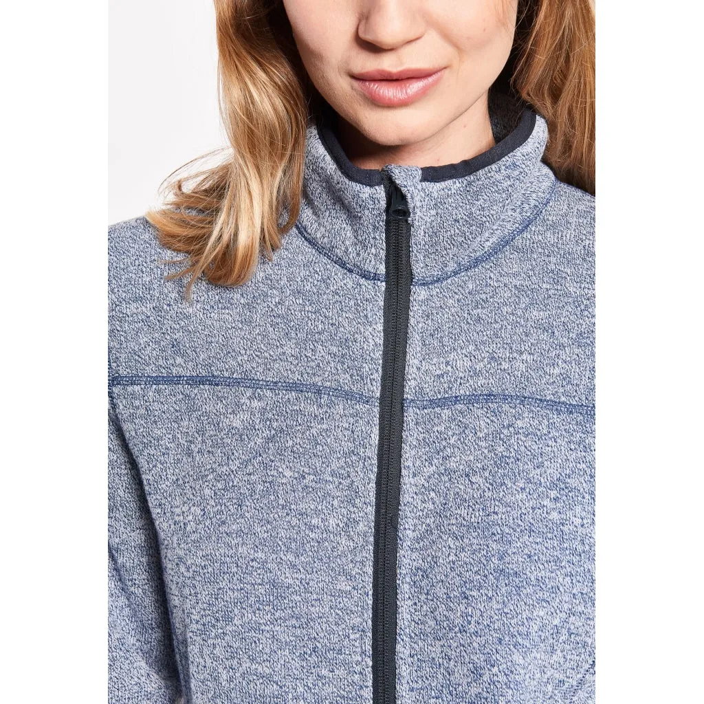 Steffi Fleece Jacket - Ocean Blue