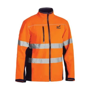 WSC- Men's Taped Hi Vis Soft Shell Jacket BJ6059T